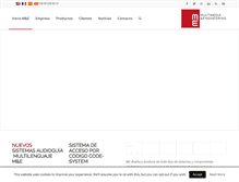 Tablet Screenshot of meingenieria.com